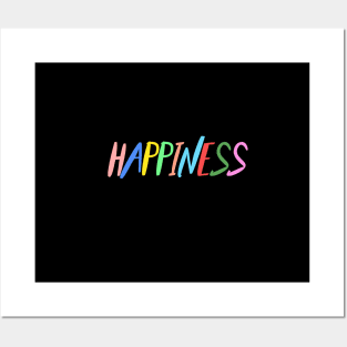 Happiness Posters and Art